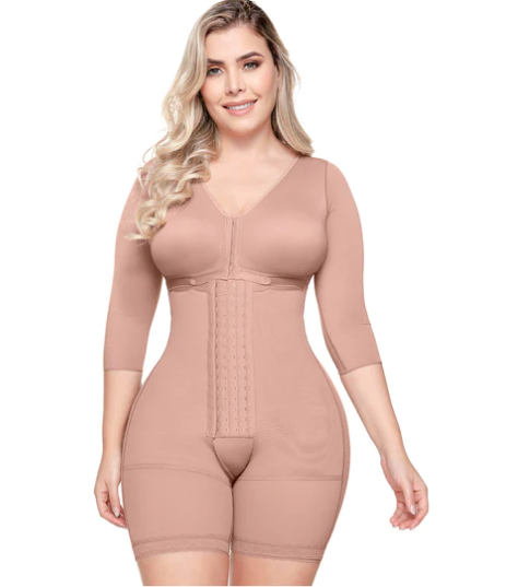 103BF SONRYSE Full Shapewear with Sleeves, Built-In Bra