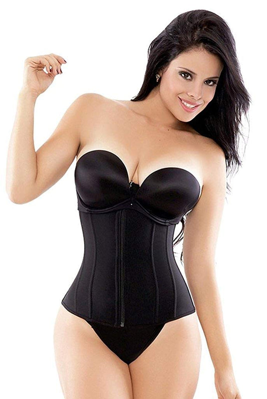 Ann Michell 5055 Eva Powernet Vest - Latex Free Black Fajas Colombiana –  TRADE KIT