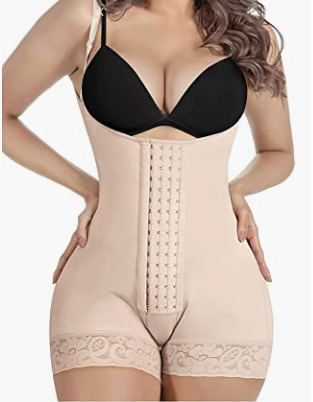 Fajas Reductoras Y Modeladoras Mujer Women Hourglass Figure High  Compression Lace Body Shaper Slimming Tummy Control