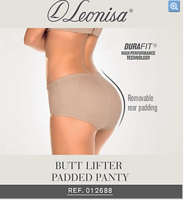 012688 LEONISA Panty Padded Butt Lift Magic Benefits – Fajas Kataleya