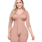 103BF SONRYSE  Full Shapewear  with Sleeves, Built-In Bra | Mid thigh, Powernet